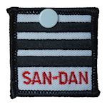 San-Dan Embleem voor 3e Dan-graad