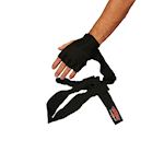 Ronin Gel Padded Handschoentjes Lange Elastieke Band - Zwart