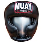 Muay Hoofdbeschermer Full Face - zwart