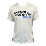 NIKE Boxing T-shirt Earned not given Wit