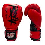 Ronin Fighter Bokshandschoen - Rood/Zwart logo