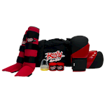 Ronin Dames Kickboks Set Compleet - zwart/rood