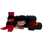 Ronin Kids Kickboks Set Compleet - zwart/rood