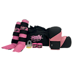 Ronin Dames Kickboks Set Compleet - zwart/roze