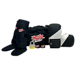 Ronin Dames Kickboks Set Compleet - zwart/wit
