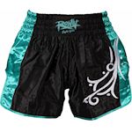 Ronin Kickboks Broek Shadow-Line - zwart/aqua