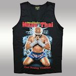 Muay Singlet Muay Thai Original Warrior zwart