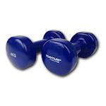 Tunturi Vinyl Dumbbells 4kg p/paar