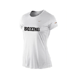 Nike Lady SS Crew Top - wit